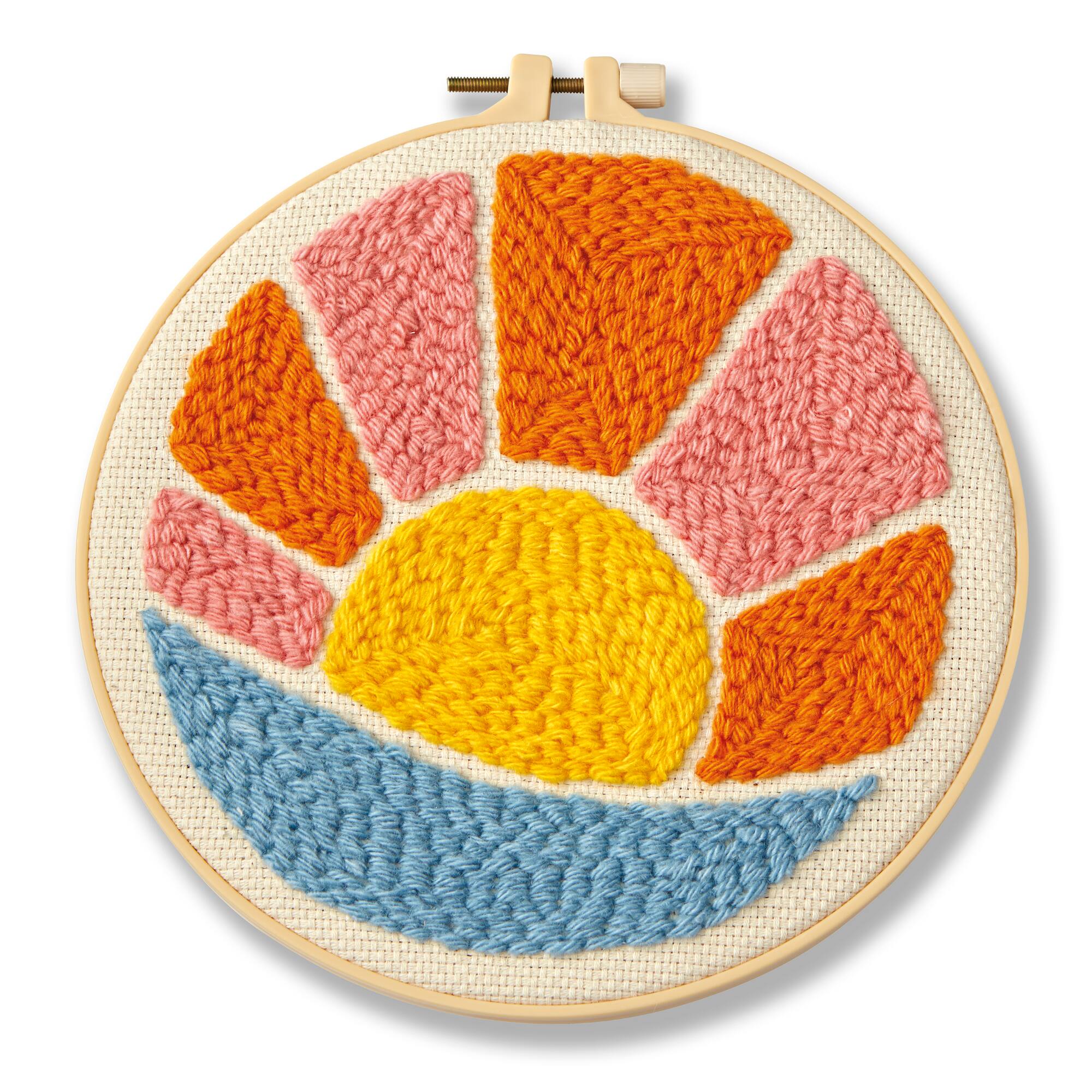 Sunrise Punch Needle Kit by Loops & Threads®